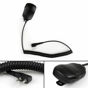 1x Handheld Speaker Microfono Per Icom IC-V8/V82/V80/F21/F26/F11/F3GS Radio Y T9 - Zdjęcie 1 z 6