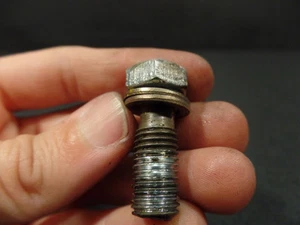 1972 72 73 VINTAGE KAWASAKI Z1 900 Z1-900 TOP FRONT BRAKE LINE BOTTOM BANJO BOLT - Picture 1 of 1