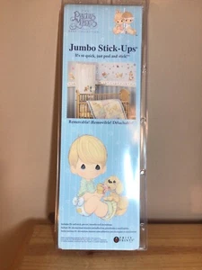 Precious Moments Jumbo Stick-Ups 25+ Reusable Pre-Cut Decorations NEW - Picture 1 of 6