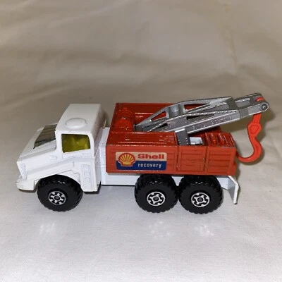 Matchbox Battle Kings K-110 Shell Recovery Truck Red White 1975 Lesney England - Image 1 of 4