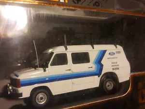 Furgoneta de servicio 1/43 IXO FORD TRANSIT MK2 FORD MOTORSPORT RALLY. RAC328X - Imagen 1 de 2