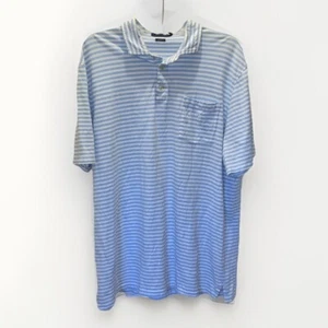 Polo By Ralph Lauren Uomo XL Polo Maglia Vestibilità Classica Striscia Bianco e Blu - Foto 1 di 5