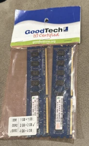 Hynix 2GB 2Rx8 PC3 10600U DDR3 HMT125U6BFR8C RAM * 2-pcs (2x2gb=4gb) *TESTED - Picture 1 of 6