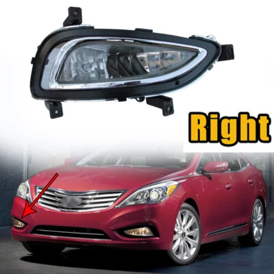 Front Bumper Fog Lamp Daytime Running Light Right For Hyundai Azera 2011-2014 - Image 1 of 4