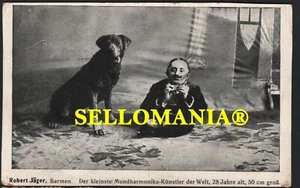 POSTKARTE DEUTSCHLAND JAHRE 1920 ROBERT JÄGER BARMEN MUNDHARMONIKA CC05771 DE - Bild 1 von 1