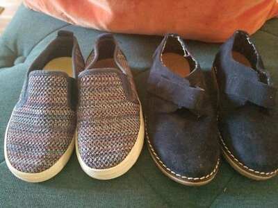 2 pairs Zara Toddler Boy Shoes Size 23Eur  or 7US. So cute - Image 1 of 4