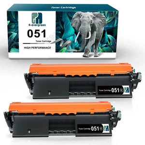 PACK DE 2 tóner 051 CRG-051 para Canon imageCLASS LBP161dn LBP162dw LBP160 MF269dw - Imagen 1 de 6