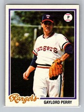 1978 Topps Gaylord Perry #686 - Texas Rangers