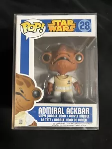 Funko Pop! Vinyl: Star Wars Admiral Ackbar #28 Blue Box - Picture 1 of 8