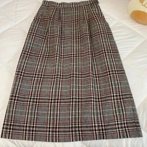 Vintage Eva Late 70s Wool Long Pencil Skirt 28" Waist - Picture 1 of 8