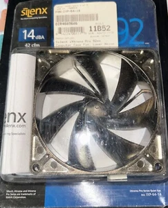 SilenX IXTREMA Pro Silent fan IXP-64-14 92 mmx25mm 14 Dba 42CFM In Package - Picture 1 of 6