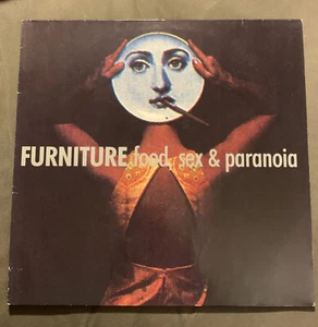 Furniture LP food, sex and paranoia Vinyl 1989 BMG UK VG - Picture 1 of 3