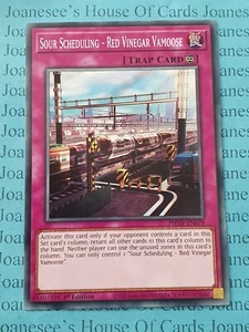 Programación Ácida - Vamoosa Vinagre Rojo PHHY-EN079 Tarjeta Yu-Gi-Oh 1a Edición Nueva - Imagen 1 de 3