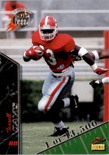 1995 Signature Rookies Terrell Davis Georgia Bulldogs #21