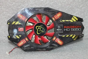 Lüfter Heatsink Fan Radeon HD 5850 HD6770 etc 52mm Lochabstand Copper Heatpipes - Bild 1 von 2