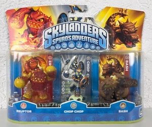 Skylanders Spyros Adventure Eruptor / Chop Chop / Bash Triple Pack Neu OVP - Bild 1 von 2