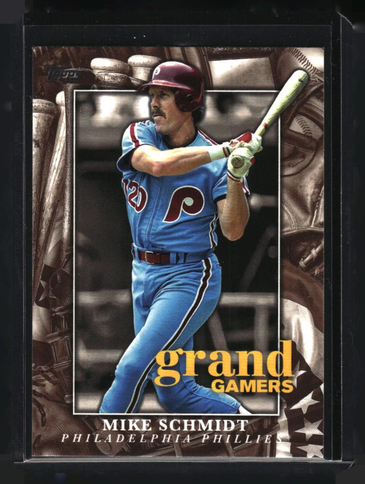 2024 Topps Series 1 #GOG-5 Mike Schmidt Grand Gamers Phillies - Image 1 of 2