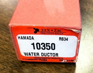 New Hamada RS34 Water Ductor Roller #10350 - Picture 1 of 1