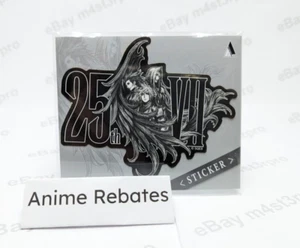 OFFICIAL* Final Fantasy VII 7 25th ANNIVERSARY Sticker B - Square Enix 2022 - Bild 1 von 3