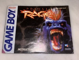Notice Nintendo Game Boy GB Primal Rage Bon État EUR - Photo 1/2