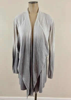 Cárdigan BAREFOOT DREAMS BAMBOO CHIC LITE Mujer S/M Gris Ombre Frente Abierto EXCELENTE Foto 1 de 4