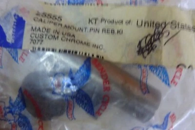 VINTAGE Harley Big Twin 72-L Rpl FRT/KIT DE RECONSTRUCCIÓN DE PASADOR DE MONTAJE DE PINZA DE FRENO TRASERO Foto 1 de 4