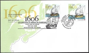 🍁Canada #2155 "Champlain " Brand New 2006 Joint USA Cover Issue - Picture 1 of 2
