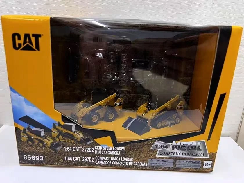 Diecast Masters 1:64 Scale Cat 272D2 + 297D2 Skid Steer/Multi Terrain Loader - Image 1 of 4
