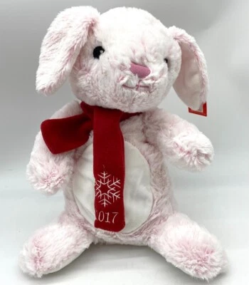 Petsmart HOPE the Bunny 2017 Squeaky Plush Pink Dog Toy With Tags