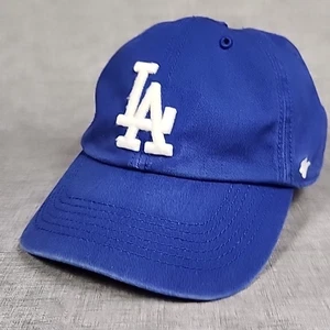 Cappello Los Angeles Dodgers MLB 47' marca aderente "medio" 7 5/8" berretto logo ricamato - Foto 1 di 9