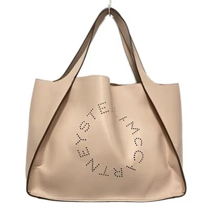 Auth stellamccartney Stella logo 502793 Pink Beige Synthetic Leather - Tote Bag - Picture 1 of 9