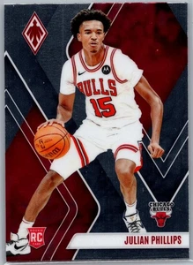 2023-24 Panini Phoenix #275 Julian Phillips Rookie Chicago Bulls - Picture 1 of 2
