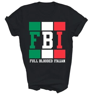 Camisa Unisex Orgullo Italia Divertida Sangre Completa Regalo - Imagen 1 de 5