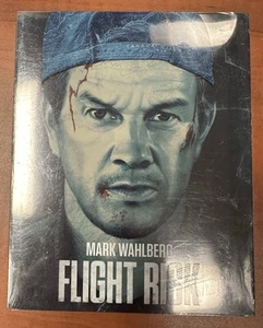 Flight Risk (4K UHD + Blu-ray + Digital, 2025) Steelbook, New/Sealed - Picture 1 of 6