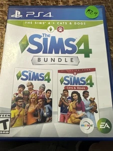 Colección Paquete Los Sims 4 y Gatos y Perros (Sony Playstation 4, 2018) Probado - Imagen 1 de 4