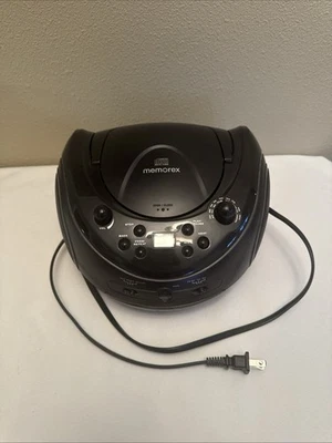 Memorex MP3221 Radio AM/FM Reproductor de CD Portátil Boombox 10” Tiene Problema con Reproductor de CD Foto 1 de 4