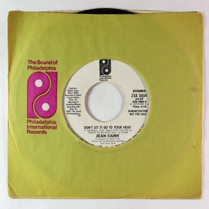 70s Soul 45 - Jean Carn - Don't Let It Go To Your Head - PIR - promo! - Imagen 1 de 2