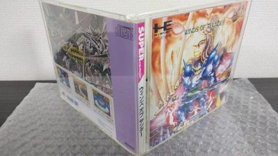 WINDS OF THUNDER PC Engine SCD Japan Import Free shipping FedEx DHL HCD-3039 - Image 1 of 4