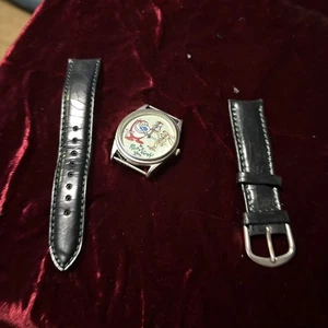 Vintage Ren & Stimpy Uhr ungetestet ohne Band - Bild 1 von 7