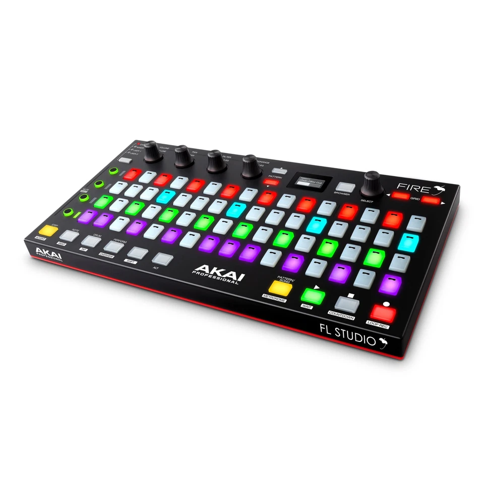 Akai FIRE USB MIDI Controller 64 RGB Pads FL Studio Controller Only NEW FS - Image 1 of 4