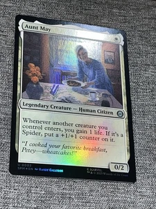 Aunt May (FOIL) x1 - MTG Marvel's Spider-Man SPM #3 0003 - Picture 1 of 2