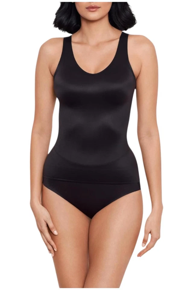 Camisola para mujer Miraclesuit extra firme control espalda esculpida negra Foto 1 de 1