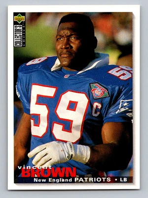 1995 Collector's Choice #250 Vincent Brown - Image 1 of 2