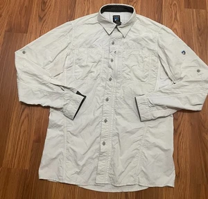 Kuhl Shirt Mens Small Stealth Nylon Outdoor Long Sleeve - Picture 1 of 10
