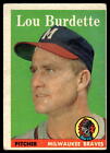 1958 Topps Baseball Lew Burdette #10