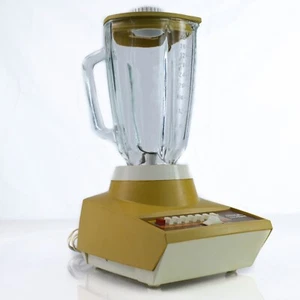 "Baby Puuh gelb"" THEKE HANDWERK Insta-Mischung Vintage 70er Jahre Küchenmixer" - Bild 1 von 12