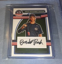 Braxton Barber 2023 Panini Stars And Stripes Autograph USA Baseball Mint