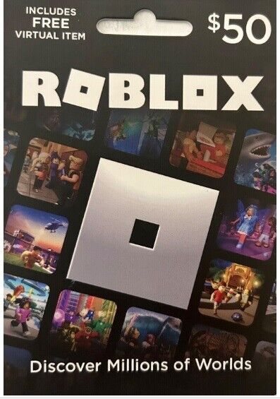 Roblox Card 100$ - 10,000 ROBUX, Tickets & Vouchers, Vouchers on