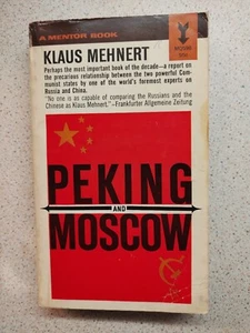 Peking and Moscow, Klaus Mehnert, Vintage paperback 1964 in great condition. - Picture 1 of 12
