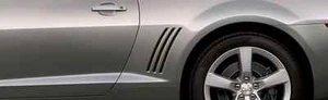 Calcomanías de vinilo con acentos de ventilación sintética a rayas para Chevy Camaro 2010 a 2013 - Imagen 1 de 1